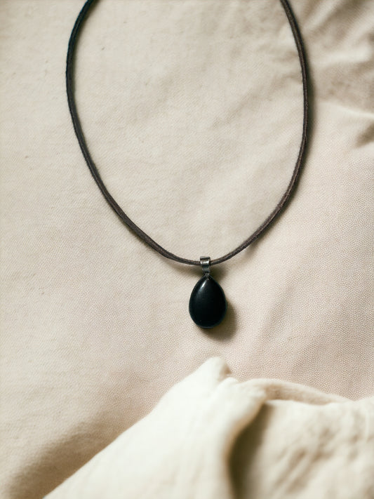 Black Obsidan Necklace