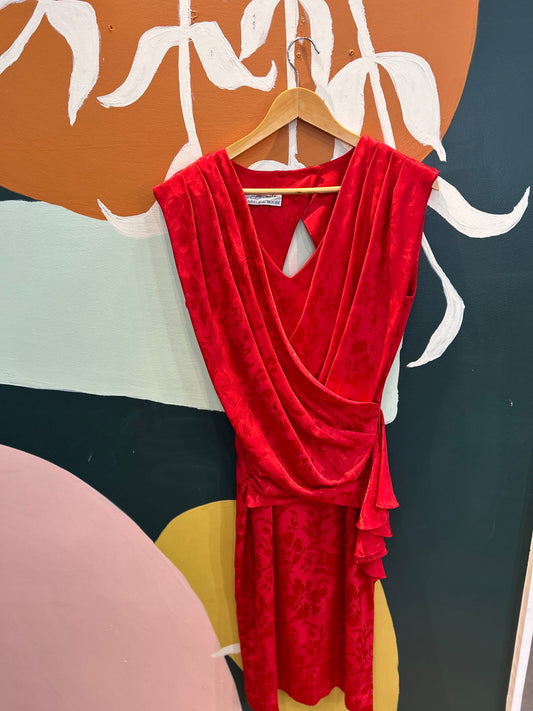 90's Vintage Red Dress