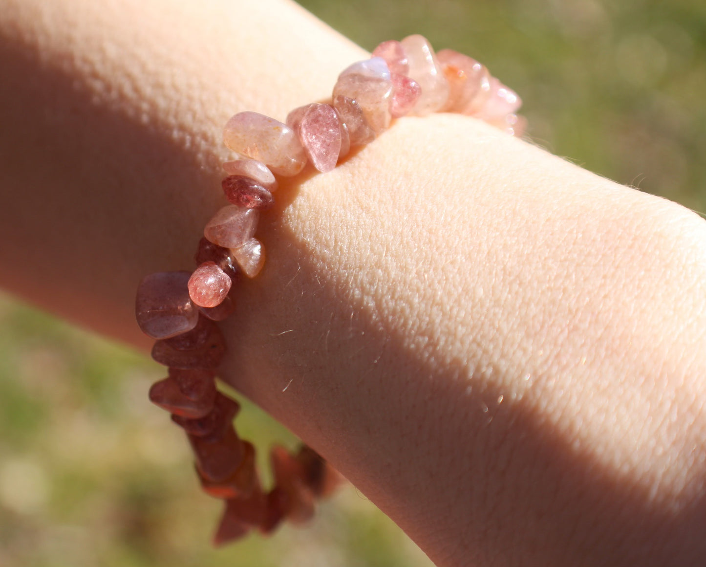 Strawberry Quartz Bracelet