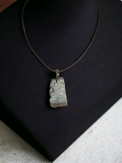 Stripped Agate Necklace