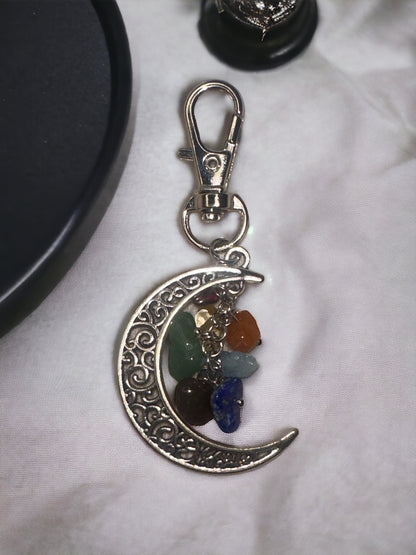 Chakra Stone Keychain