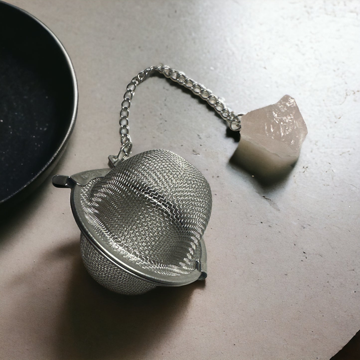 Rose Quartz Tea Infuser