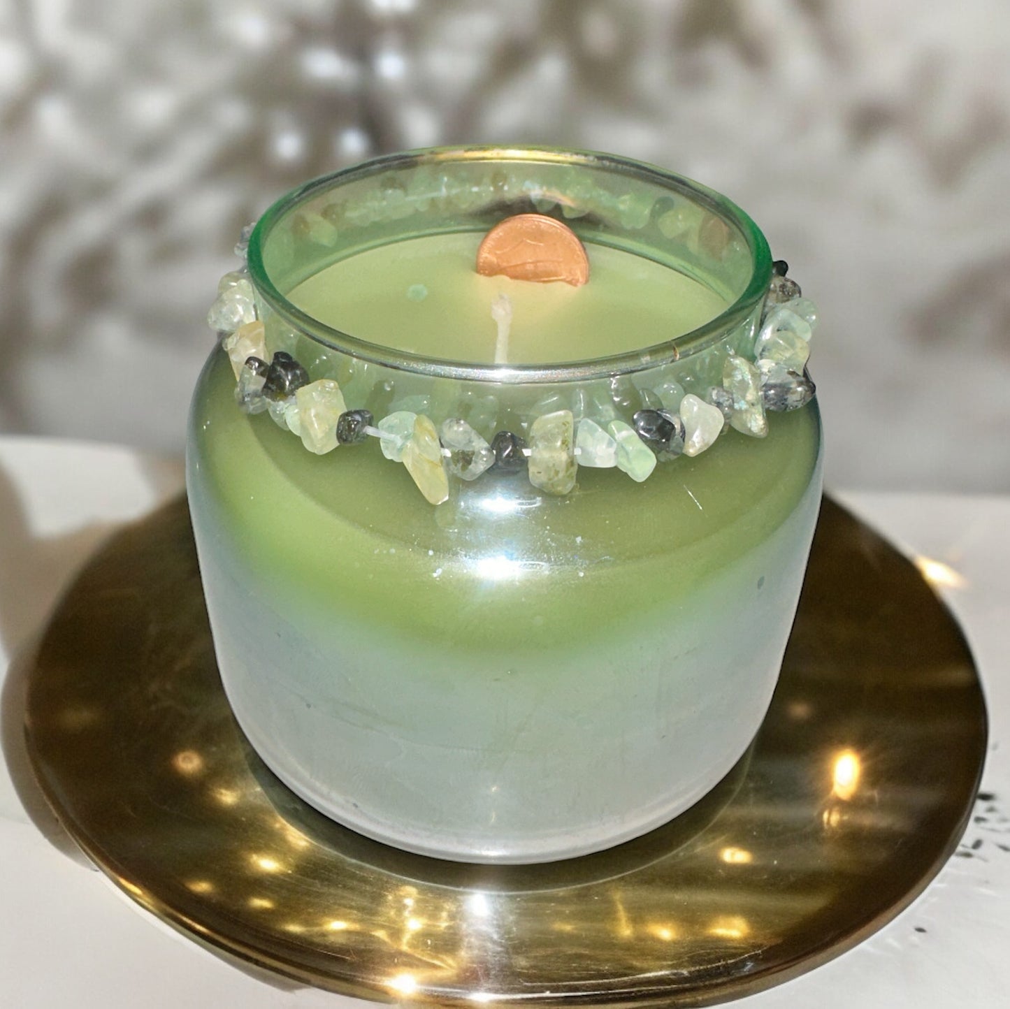 Luck &  Abundance Sage Candle