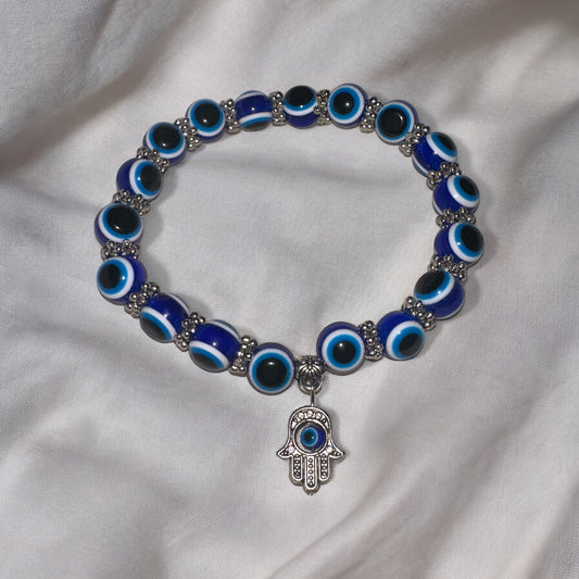 Hamsa Evil Eye Anklet