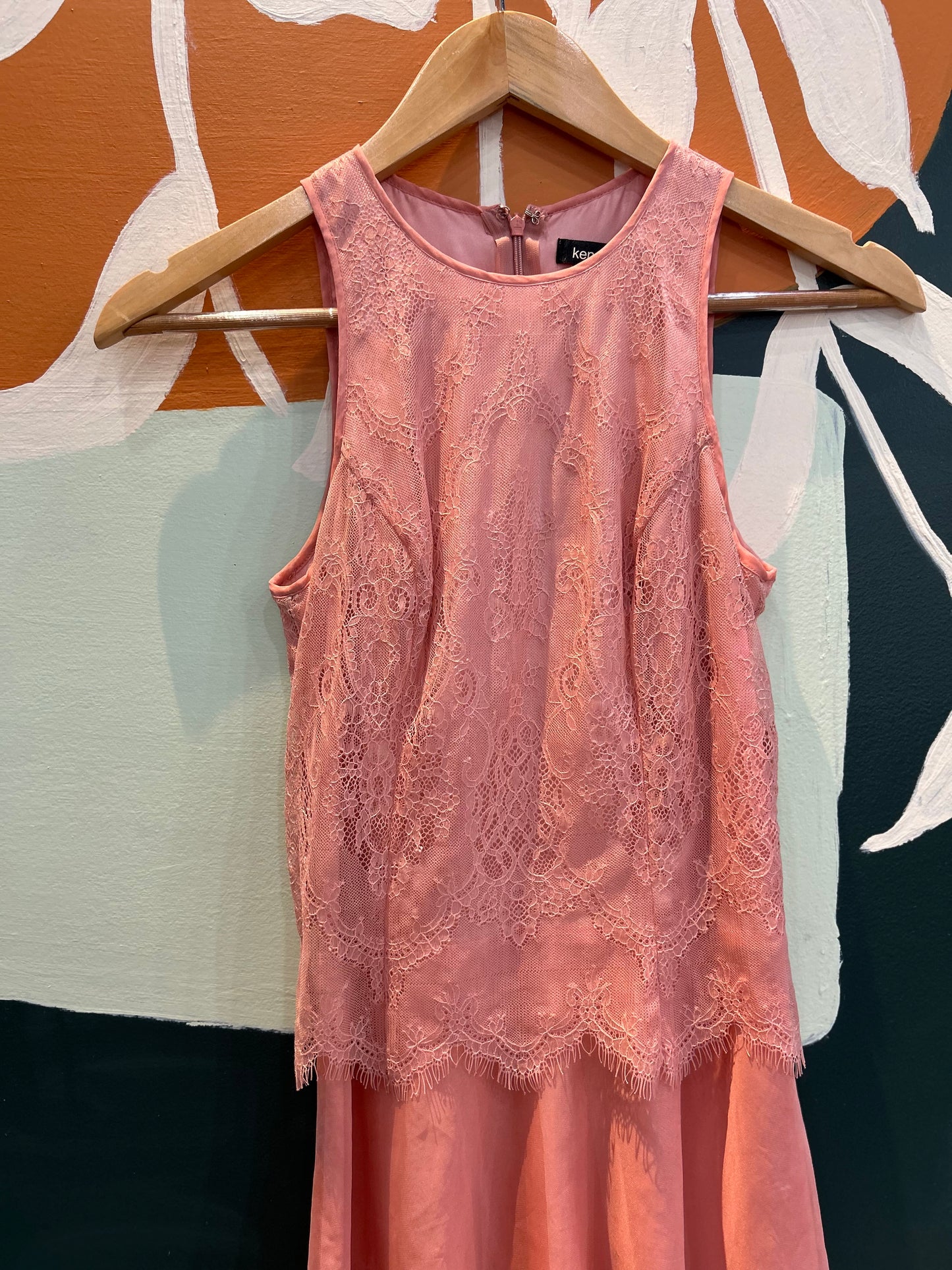 Pink Lace Dress